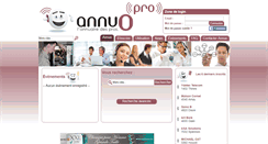 Desktop Screenshot of annuo.be