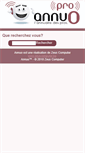 Mobile Screenshot of annuo.be
