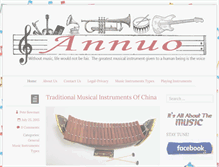 Tablet Screenshot of annuo.org
